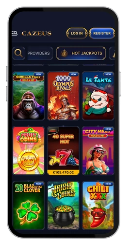 Cazeus casino app